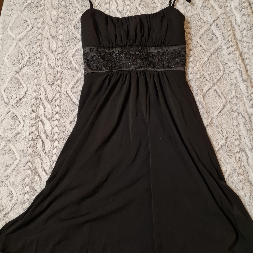NWT Trixxi Black Slip Dress Adjustable Straps  Size M